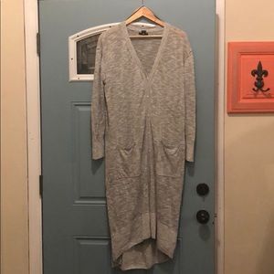 H&M Long Sheer Cardigan
